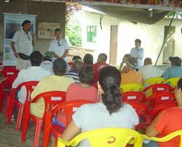 A reunião foi realizada no Porto Salgado Filho 